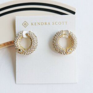 Kendra Scott Gold and Silver Hoop Earrings